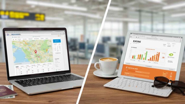 Skyscanner vs Kayak for international flights