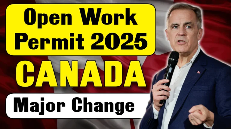 Canada Open Work Permit