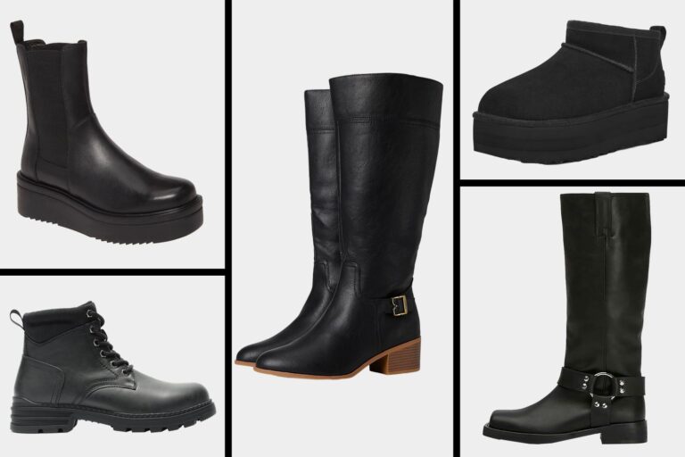 12 Versatile Black Boots and Booties for Travel