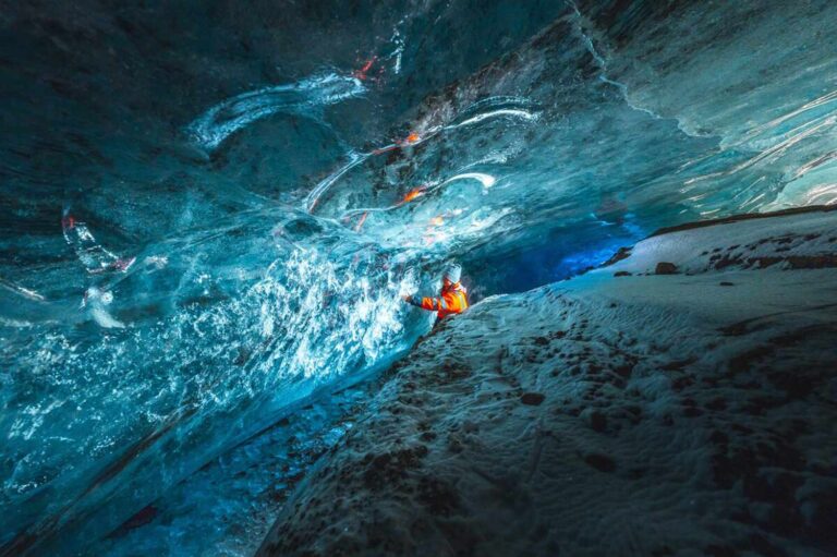 A Stunning New Deep-blue Ice Cave Was Just Discovered in Iceland and It Looks Otherwordly—Here's How to Visit