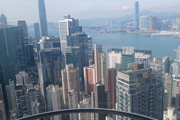 Hopewell Centre Observation Elevators - Atlas Obscura